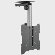 TECHLY Sklopivi, povlačni stropni nosač za TV, LED/LCD, 17"-37", crna